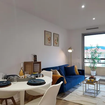 Panorama Riviera Vue Montagne Et Parking Apartamento *